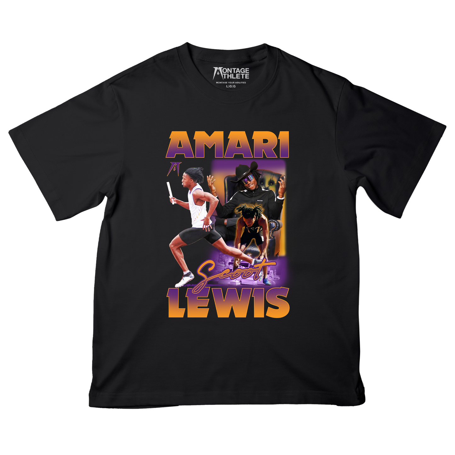 Amari Lewis Collage Tee