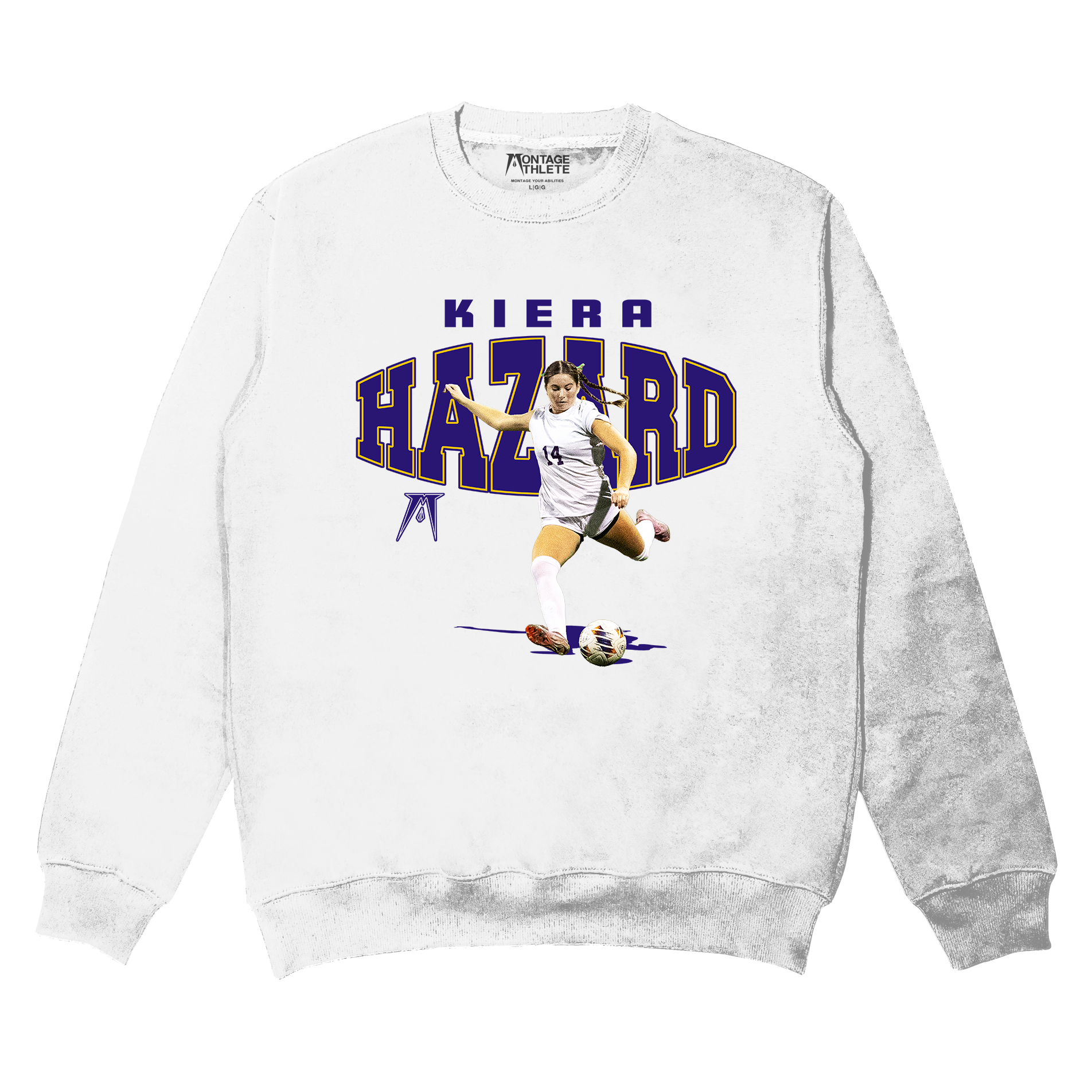 Keira Hazard Simple Crewneck