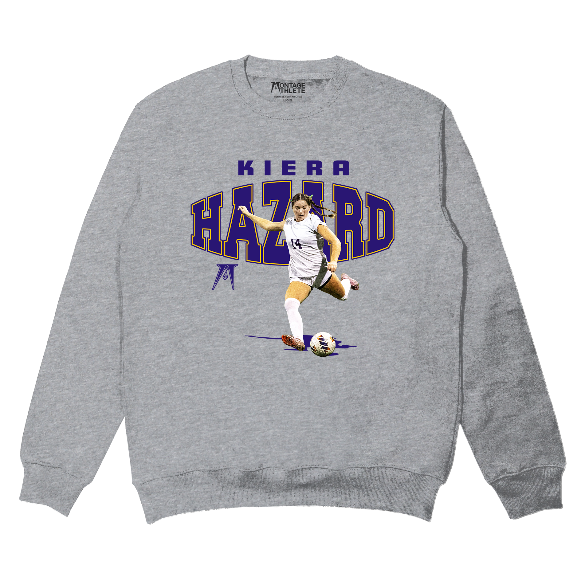 Keira Hazard Simple Crewneck