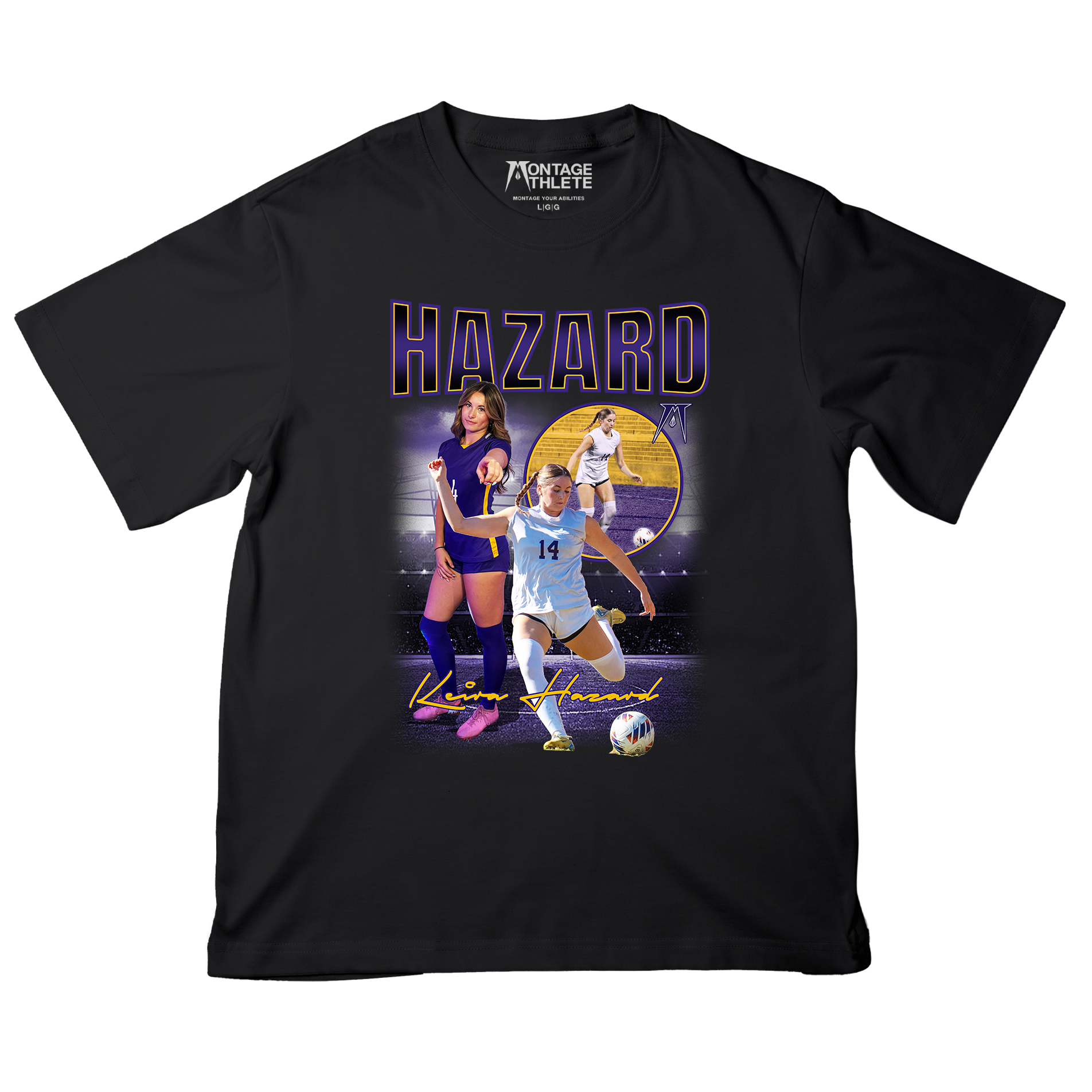 Keira Hazard Collage Tee