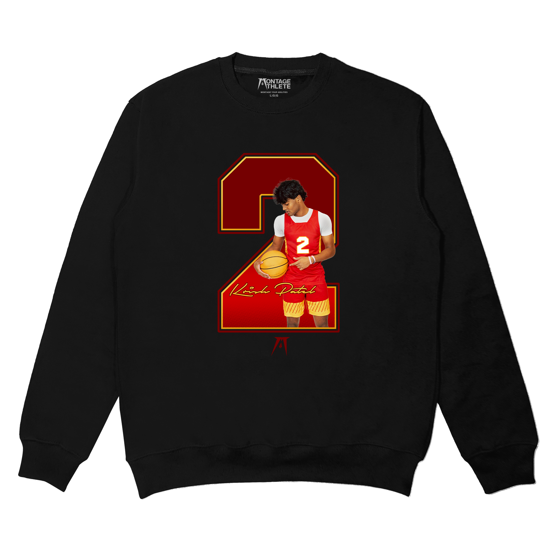 Krish Patel Simple Crewneck