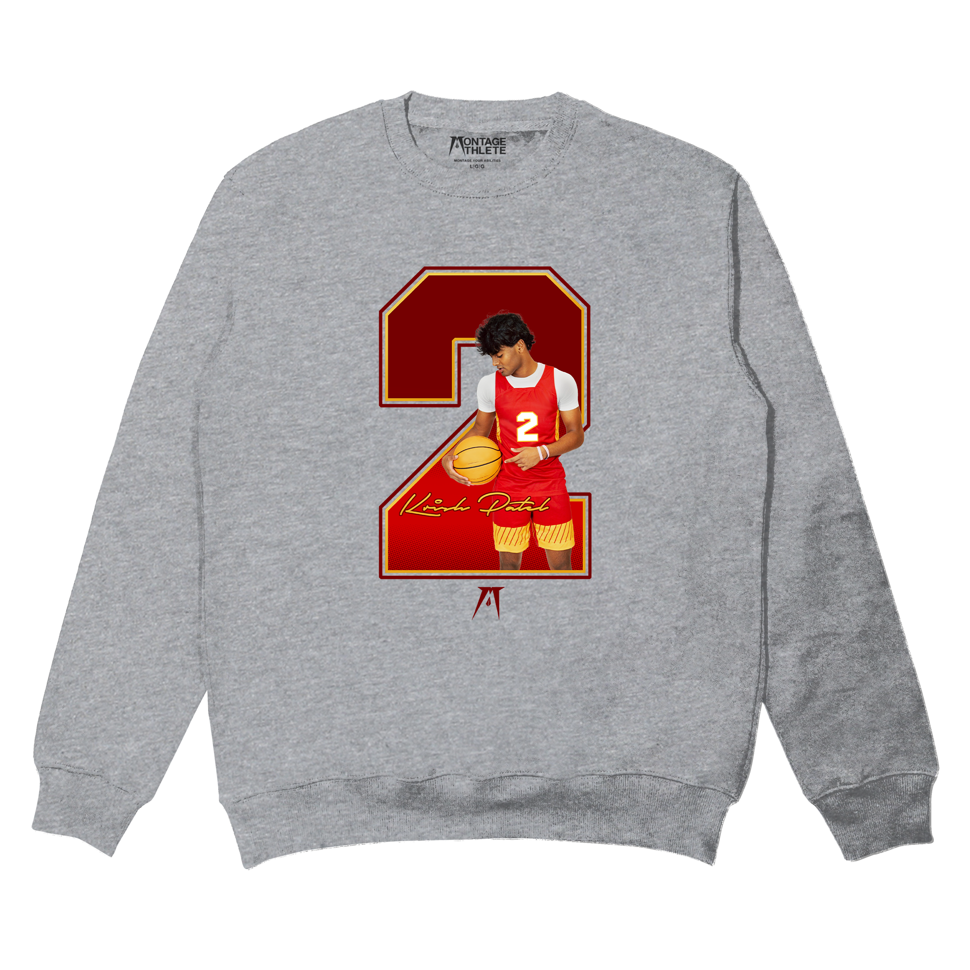 Krish Patel Simple Crewneck