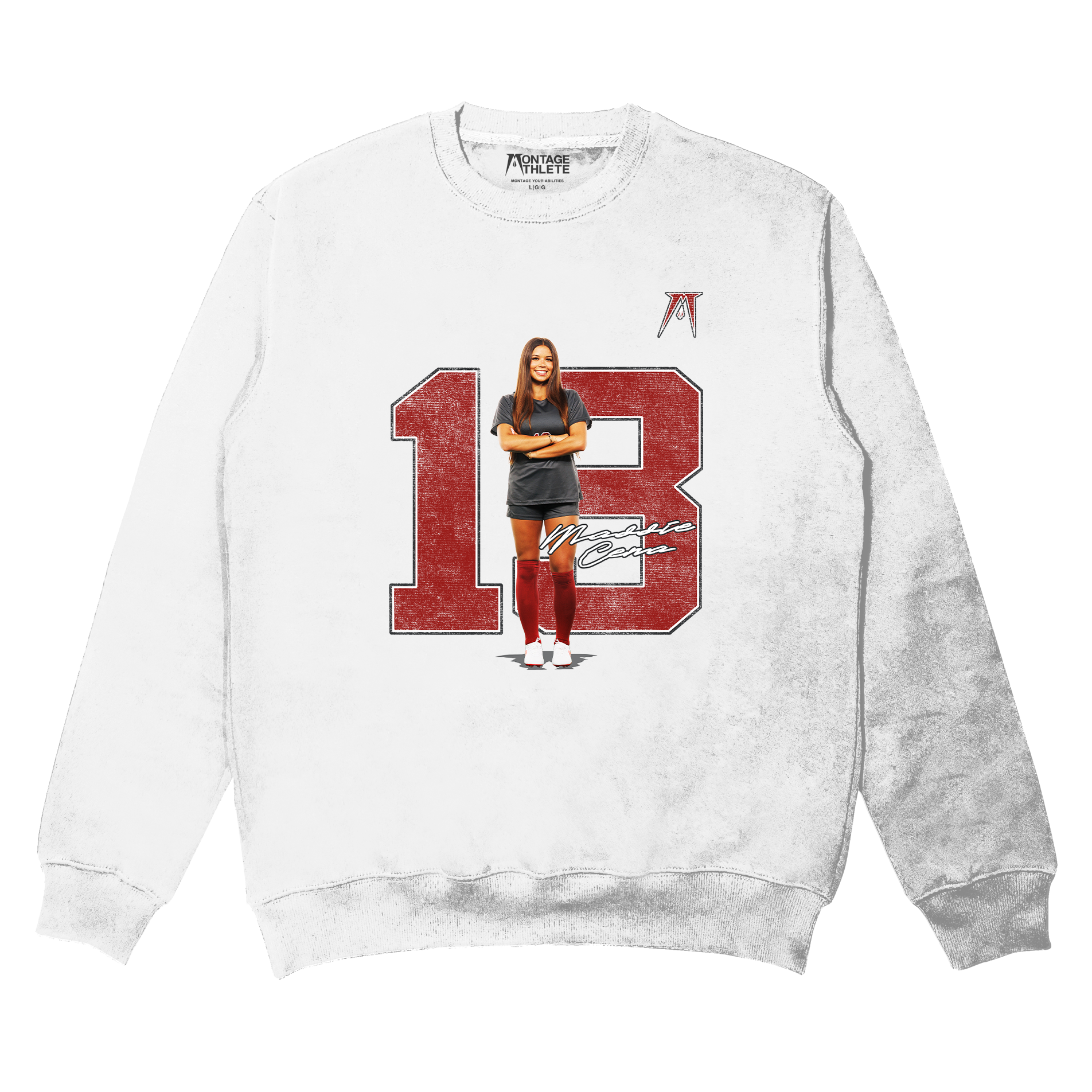 Maddie Cena Simple Crewneck