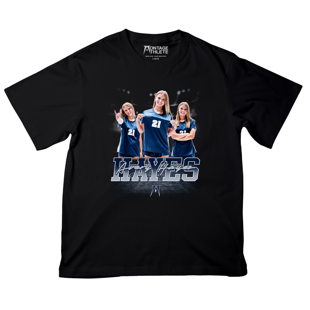 Avery Hayes Collage Tee