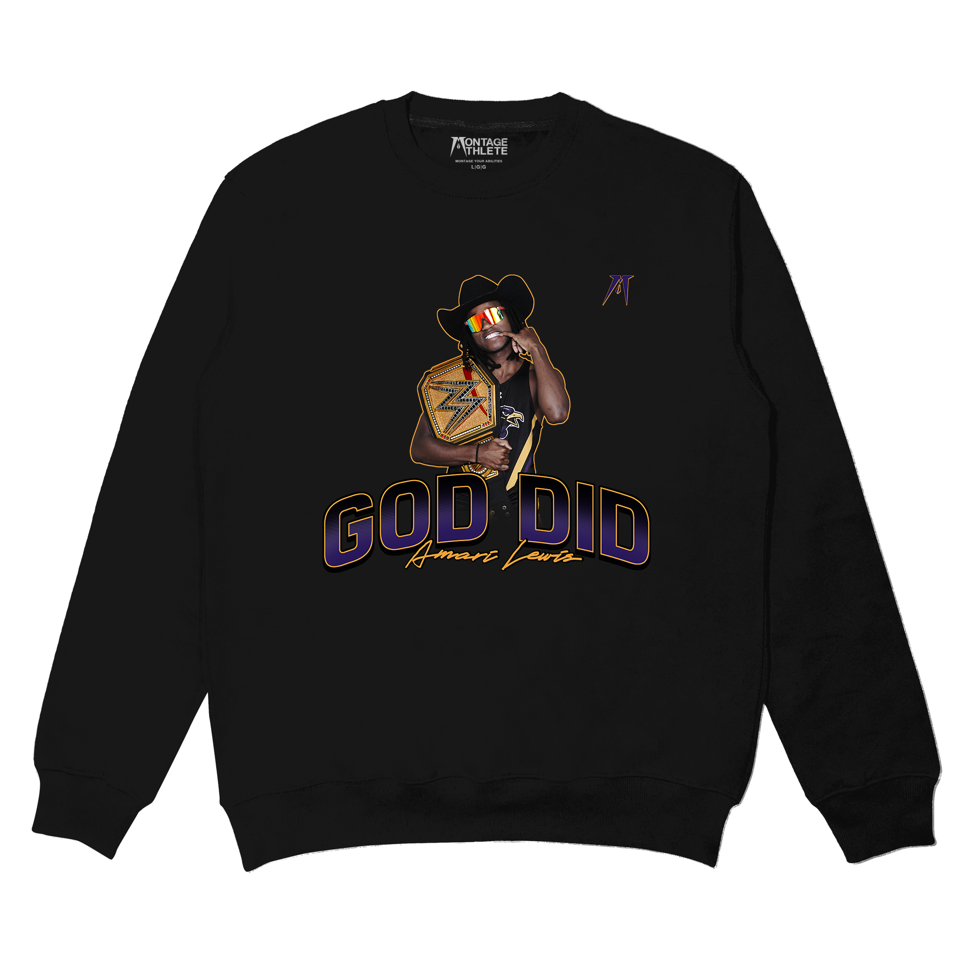 Amari Lewis Simple Crewneck