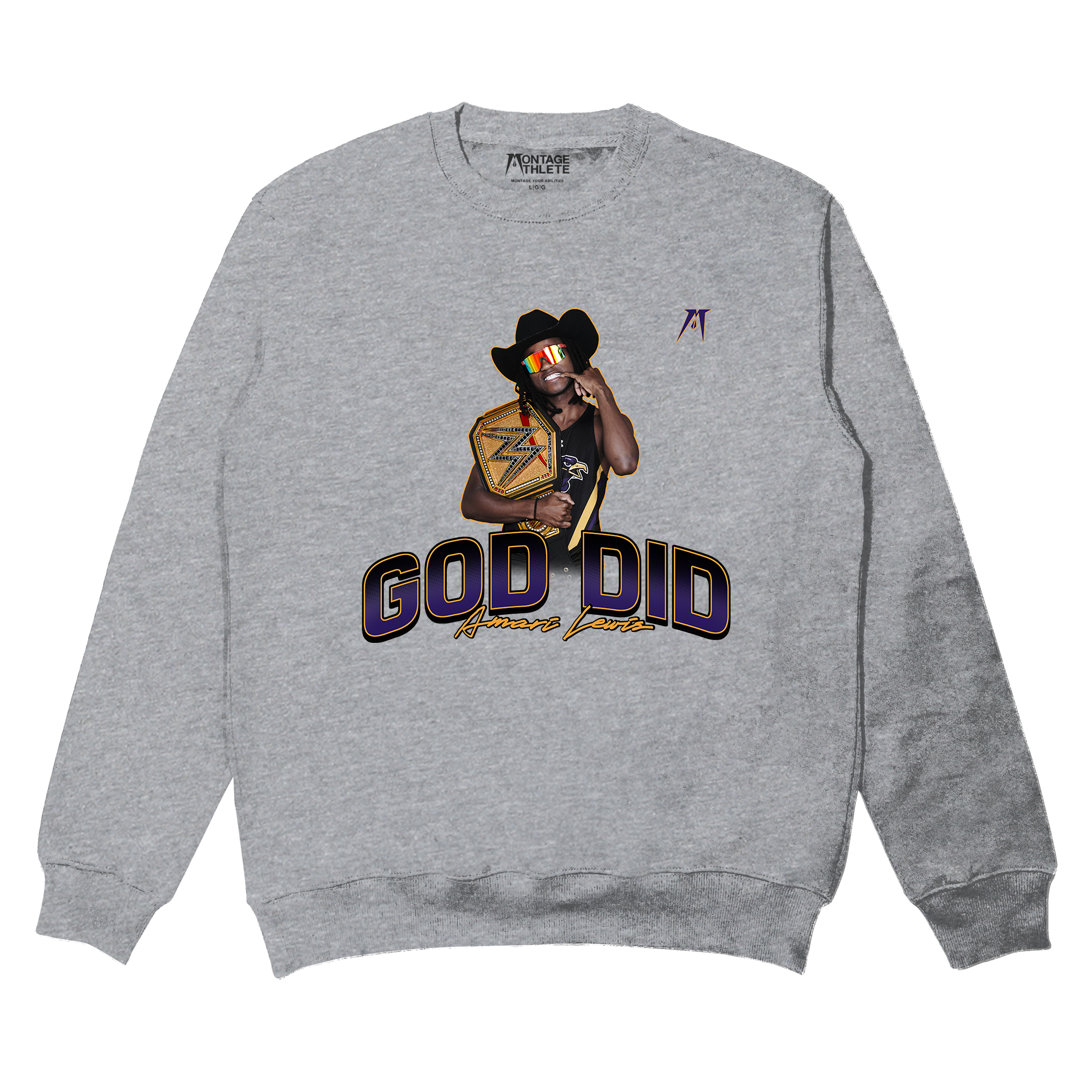 Amari Lewis Simple Crewneck