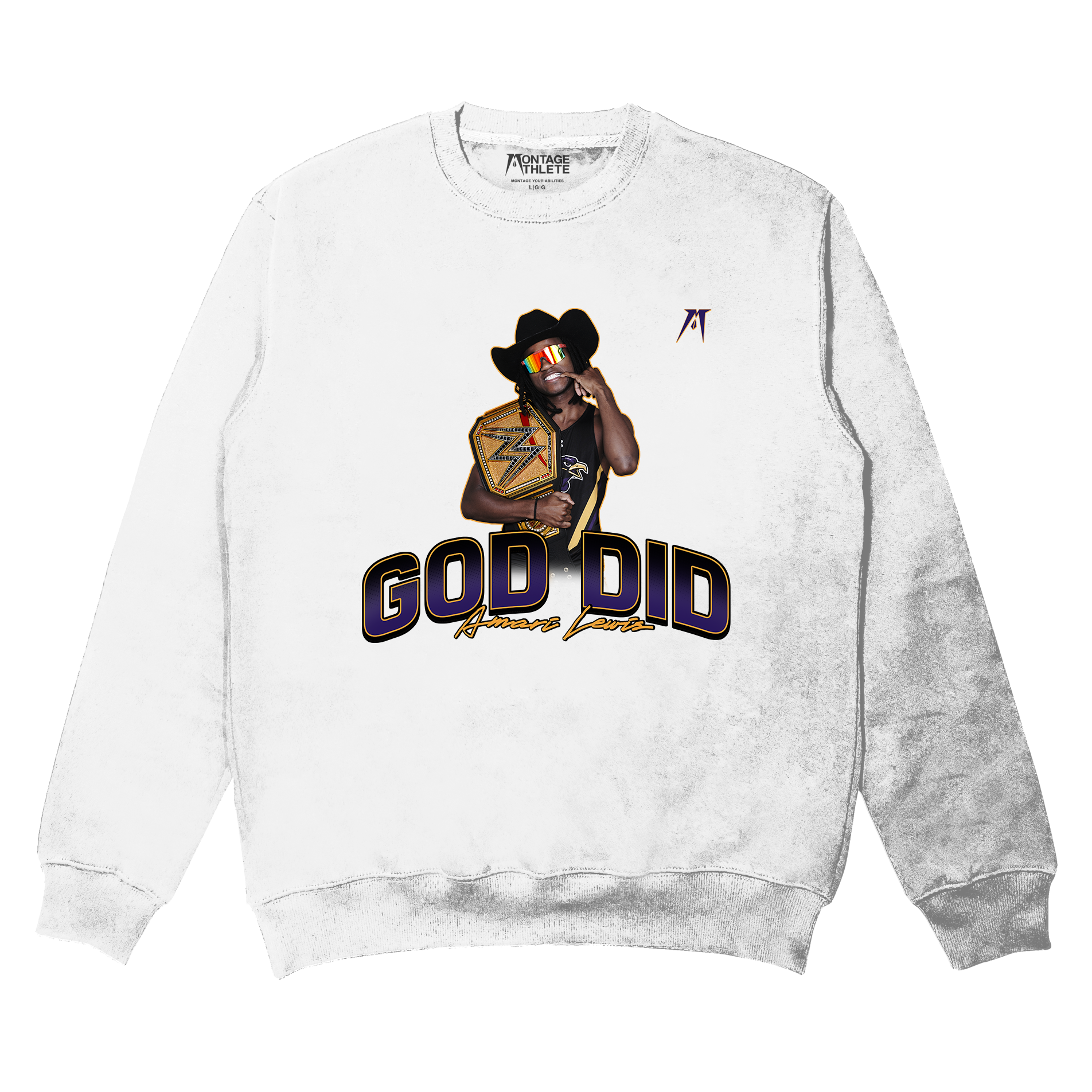 Amari Lewis Simple Crewneck