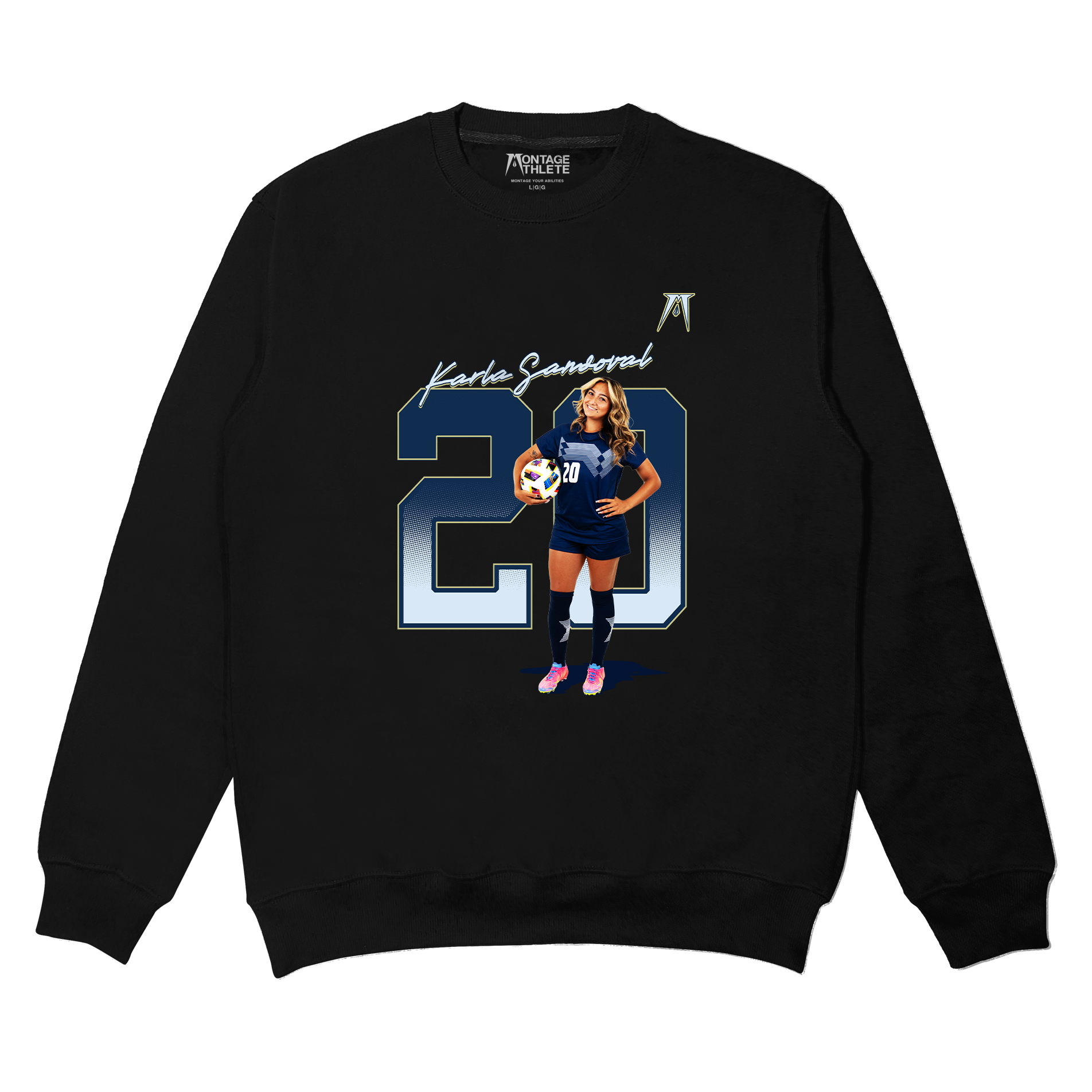 Karla Sandoval Simple Crewneck
