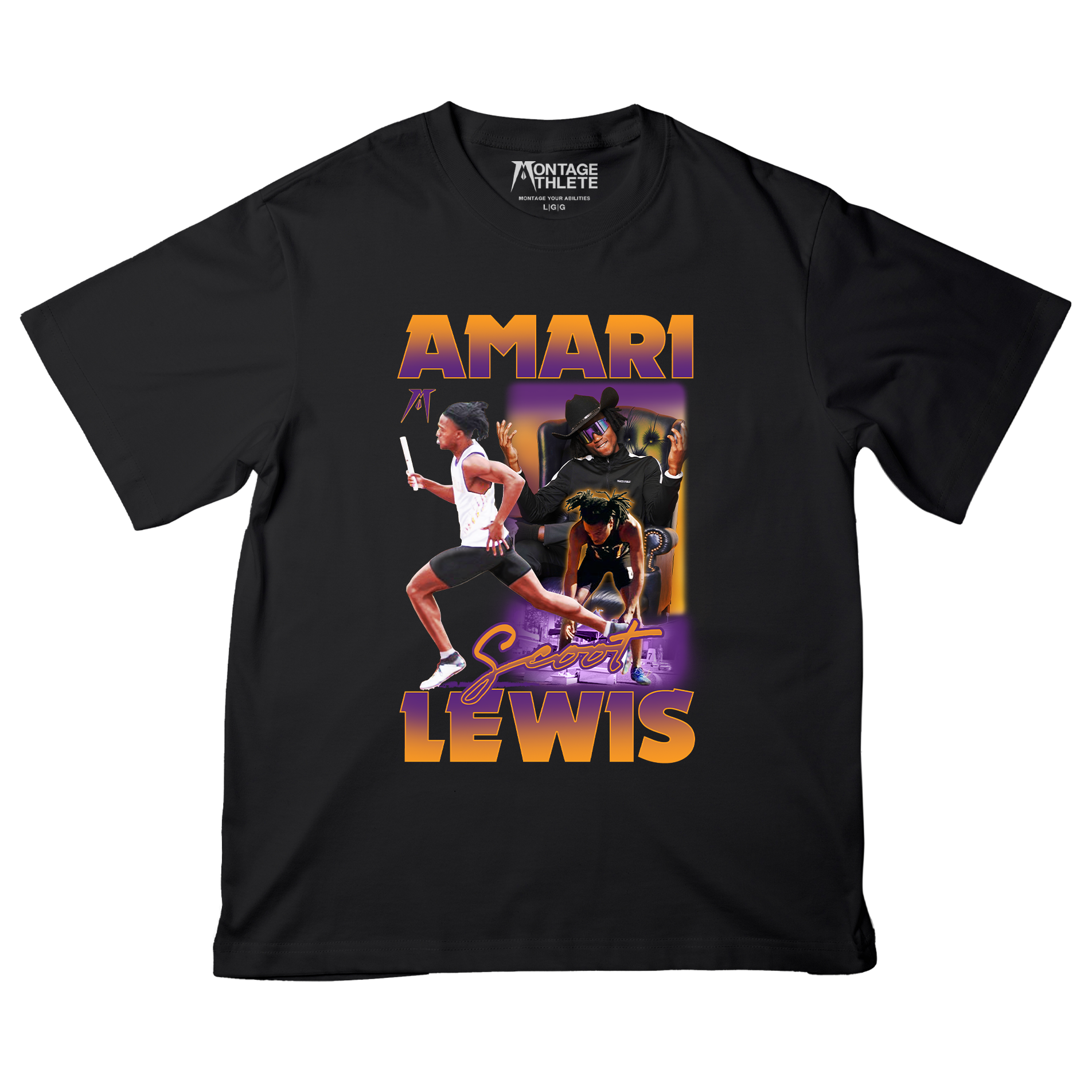Amari Lewis Collage Tee